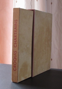 Croquis Chartrains (illus. JACQUES SIMON) Rare and Interesting - Livres français