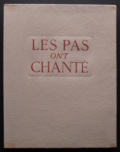 Les Pas ont Chanté ( illus. Alphonse-René-Marie de Chateaubriant ) Rare and Interesting - Livres français