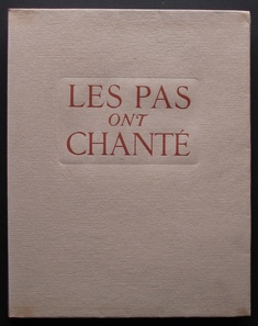 Les Pas ont Chanté ( illus. Alphonse-René-Marie de Chateaubriant ) Rare and Interesting - Livres français