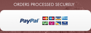 Orders Processed Securely using SagePay